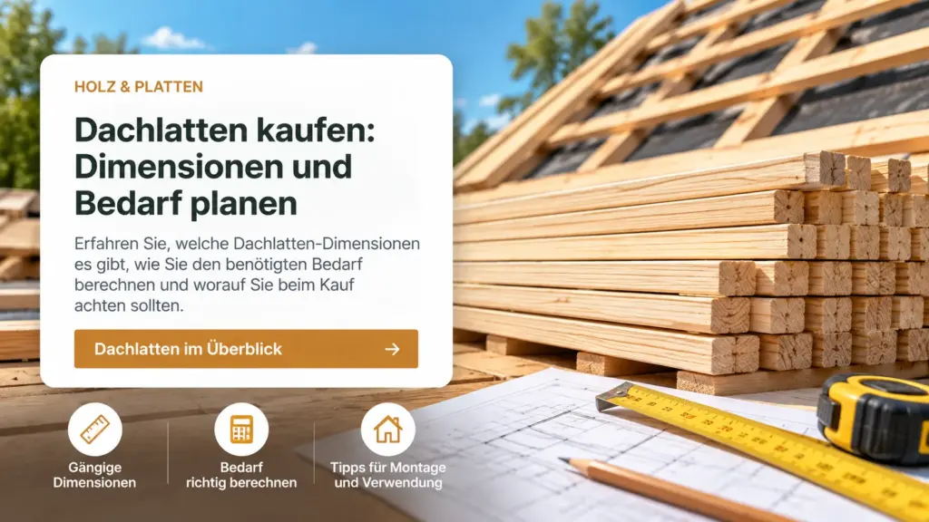 Dachlatten kaufen