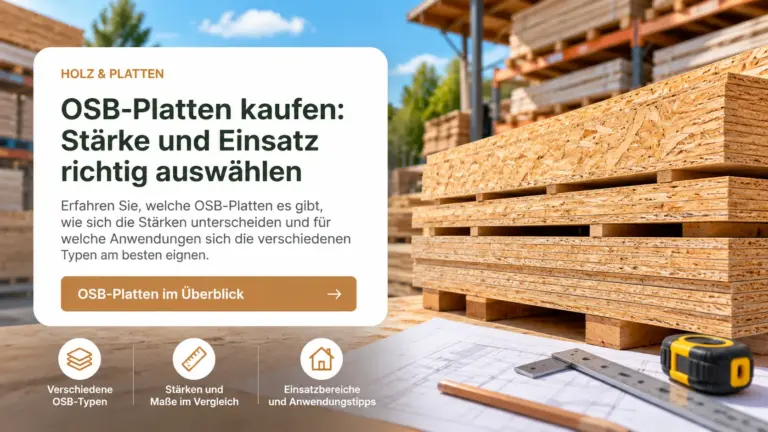 OSB-Platten kaufen